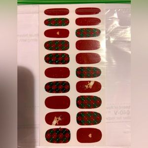 Holiday nail stickers/wraps